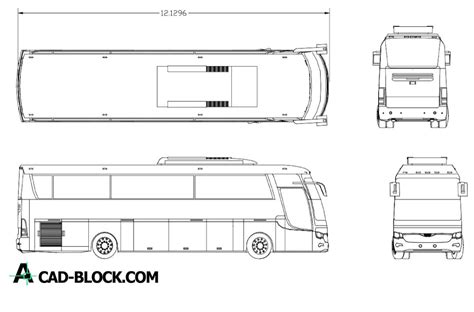 bus parking cad block|bus cad block free download.